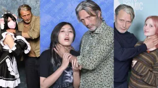 Carte meme Mads Mikkelsen Choking Fans, rareté commune