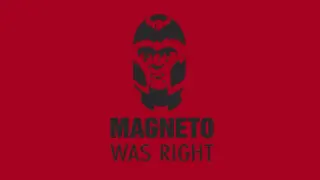 Magneto Was Right meme card, rare rarity
