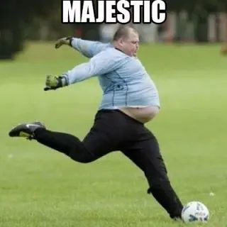 Carte meme Majestic as Fuck, rareté rare