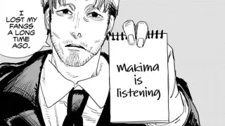 Carte meme Makima Is Listening / Kishise Notepad, rareté commune