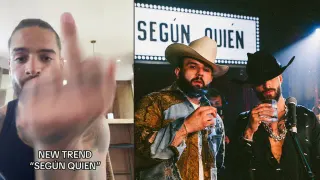 Maluma's "Según Quién" meme card, common rarity