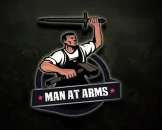 Man at Arms meme card, common rarity