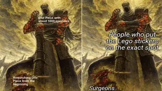 Man vs. Giant meme card, common rarity