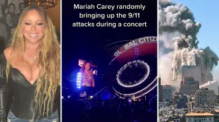 Mariah Carey "You Don't Wanna Hear About 9/11" meme card, common rarity