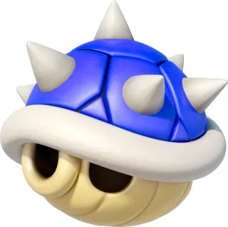 Mario Kart Blue Shell meme card, rare rarity