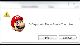 Mario Steals Your Liver meme card, common rarity