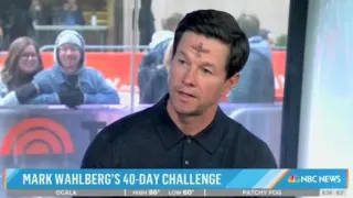 Mark Wahlberg's 40-Day Challenge meme card, common rarity