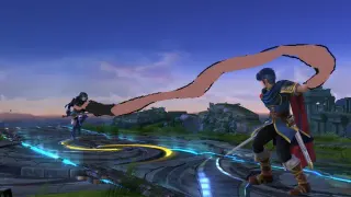 Marth's Grab Range meme card, common rarity