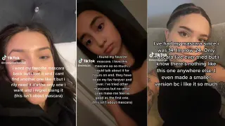 Mascara Wand Trend (TikTok) meme card, common rarity