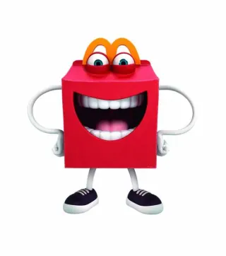 McDonald's "Happy" Mascot meme card, rare rarity