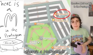 Carte meme "McDonald’s In the Pentagon" by Silly Stu, rareté commune