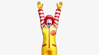 McDonald's "Ran Ran Ru" Commercials meme card, rare rarity