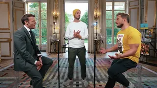 Carte meme McFly et Carlito chez Macron, rareté épique