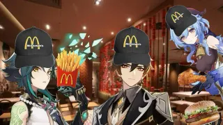 Carte meme McGenshin, rareté commune