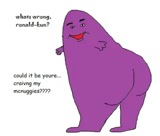 McNuggies meme card, epic rarity