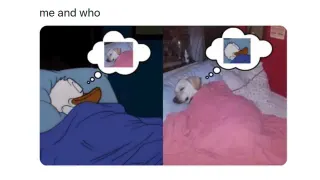 Carte meme Me and Who?, rareté rare