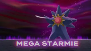Mega Starmie meme card, common rarity