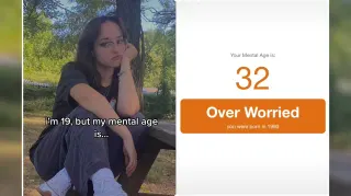 Mental Age Test meme card, rare rarity