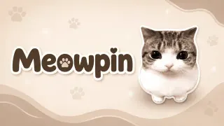 Meowpin meme card, common rarity