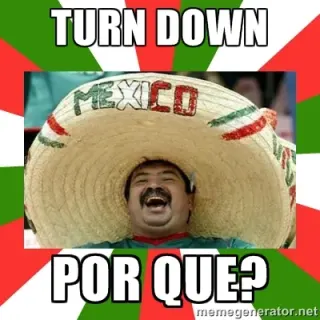 Merry Mexican meme card, common rarity