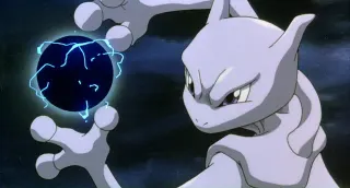 Carte meme Mewtwo, rareté commune