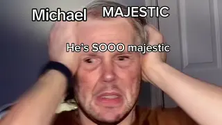 Michael Is So Majestic meme card, common rarity