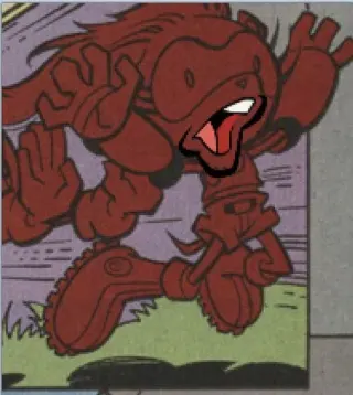 Mighty Lips meme card, common rarity