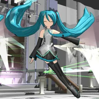 Carte meme Miku Miku Dance / MMD, rareté rare