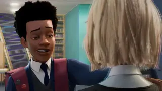 Carte meme Miles Morales Says Hey, rareté rare