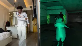 Milton's Dancing Rat Trend meme card, common rarity
