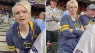 Milwaukee Brewers Karen Shannon Kobylarczyk meme card, common rarity