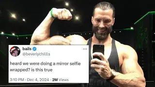 Mirror Selfie Wrapped meme card, common rarity