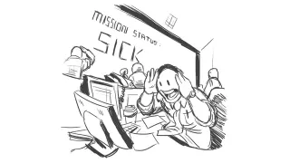 Mission Status: SICK meme card, common rarity