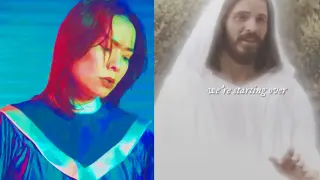 Mitski x Jesus Edits meme card, common rarity