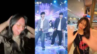Carte meme Moai La La La Dance Trend, rareté commune