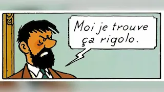 Carte meme Moi je trouve ça rigolo, rareté commune