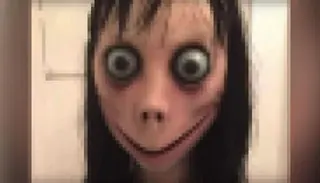 Momo meme card, legendary rarity