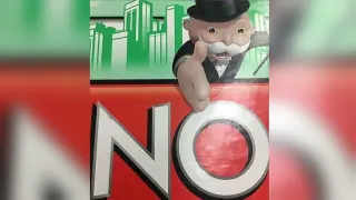 Monopoly Man's "NO" meme card, common rarity
