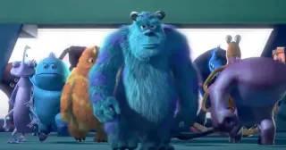 Monsters Inc. Walk meme card, common rarity