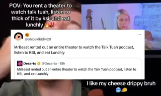 MrBeast Rented Out An Entire Theater meme card, common rarity