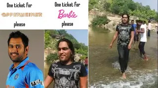 MS Dhoni Bole Jo Koyal Bago Mein meme card, common rarity