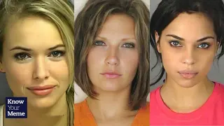 Mugshots meme card, common rarity