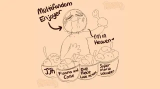 Carte meme Multifandom, rareté commune