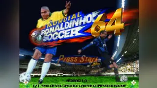 Mundial Ronaldinho Soccer 64 Opening meme card, rare rarity
