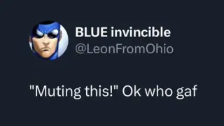"Muting This!" Ok Who Gaf meme card, common rarity
