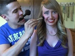 My Boyfriend Does My Makeup meme card, rare rarity
