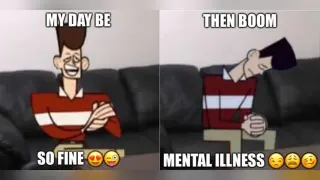 My Day Be So Fine, Then Boom meme card, rare rarity