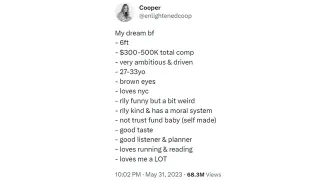 My Dream BF meme card, common rarity