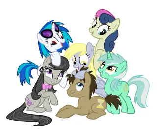 My Little Pony Character Fandom meme card, epic rarity