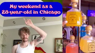 Carte meme My Weekend as a 28-Year-Old Living in Chicago, rareté commune